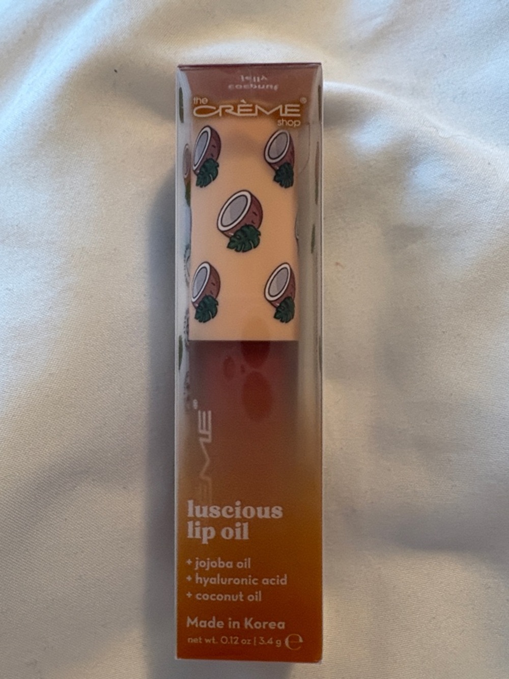 The Crème Shop Luscious Lip Oil - Coconut Jelly-NWT